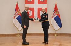 Decorations awarded to members of Ministry of Defence, Serbian Armed Forces