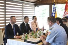 Састанак министра Гашића и заменика министра одбране Босне и Херцеговине Гогановића