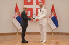 Decorations awarded to members of Ministry of Defence, Serbian Armed Forces