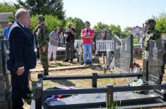 Honouring Private Dejan Kostić killed in Košare