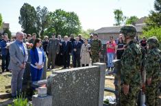 Honouring Private Dejan Kostić killed in Košare