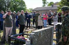 Honouring Private Dejan Kostić killed in Košare