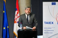 Conference on Achievements of EU in Areas of Common Security and Defence Policy Officially Closed