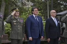  Почасна артиљеријска паљба на Калемегдану поводом Дана Војске Србије
