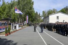 Председник Вучић присуствовао Дану Одреда војне полиције специјалне намене „Кобре“ и уручио војну заставу