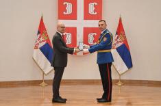 Decorations awarded to members of Ministry of Defence, Serbian Armed Forces