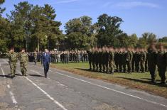 Military ceremony held to mark 63rd Parachute Brigade Day