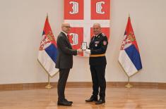 Decorations awarded to members of Ministry of Defence, Serbian Armed Forces