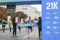 Đuro Borbelj and Elzan Bibić Win 4th Belgrade Half Marathon