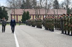 Minister Vučević attends oath-taking ceremony in Valjevo