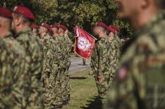 Military ceremony held to mark 63rd Parachute Brigade Day