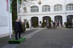 Meeting between ministers Vučević and Szalay-Bobrovniczky in Budapest