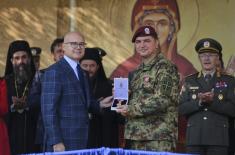 Military ceremony held to mark 63rd Parachute Brigade Day