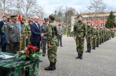 Minister Vučević attends oath-taking ceremony in Valjevo