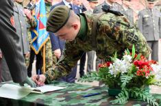 Minister Vučević attends oath-taking ceremony in Valjevo