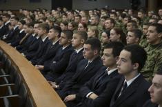Road traffic safety campaign held at Military Academy 