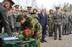 Minister Vučević attends oath-taking ceremony in Valjevo