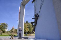 Military ceremony held to mark 63rd Parachute Brigade Day