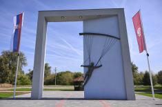 Military ceremony held to mark 63rd Parachute Brigade Day