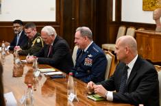 President Vučić meets with General James Hecker