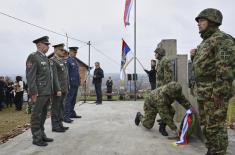 Otkrivena spomen-ploča vojniku Željku Gligoriću 