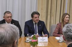 Председник Вучић дочекао председника Словачке Републике Пелегринија