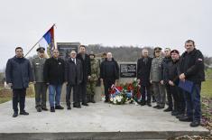 Otkrivena spomen-ploča vojniku Željku Gligoriću 