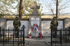 Ministry of Defence and Serbian Armed Forces delegations lay wreaths to mark Veterans Day
