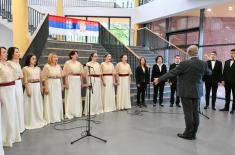 Minister Vučević and Mayor of Banjaluka Stanivuković Visited Primary School “Vuk Stefanović Karadžić”