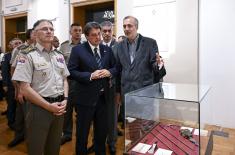 Ministar Gašić otvorio izložbu „Kosovski boj - živa istorija Srbije“ u Kruševcu