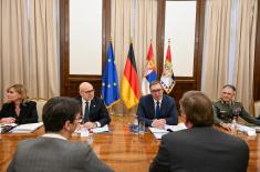 Meeting with Minister of Defence of Federal Republic of Germany