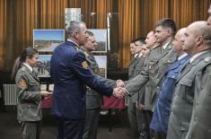 Обележавање празника 608. логистичке базе и Центра за обуку копнене војске