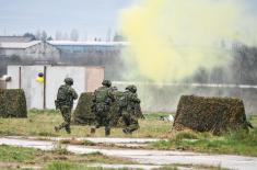 Presidents Vučić and Aliyev attend weapons and capabilities display of some of SAF units in Niš