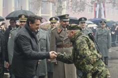 Ministar Gašić na polaganju zakletve vojnika generacije „decembar 2024“