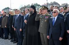 Minister Vučević attends unveiling of memorial plaques commemorating new Kosovo heroes in church in Niš