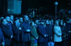 Predsednik Vučić: Ne možete da nam otmete pravo da živimo za svoju zemlju i pravo da volimo slobodu
