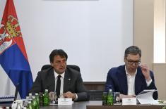 Predsednik Vučić prisustvovao sednici proširenog Kolegijuma načelnika Generalštaba