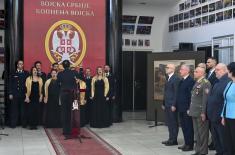 Министар Вучевић отворио изложбу „Србија кроз време – 220 година државности“ у Дому Војске Србије у Нишу