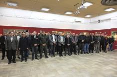 Uručene zahvalnice vojnim veteranima učesnicima vojne parade „Snaga jedinstva“