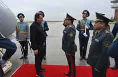 Minister Gašić arrives in Republic of Kazakhstan for official visit