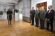 Отворена изложба у част јубилеја седам деценија Галерије Дома Војске Србије