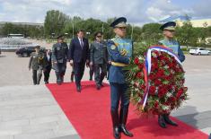 Minister Gašić meets with Minister Zhaksylykov in Astana