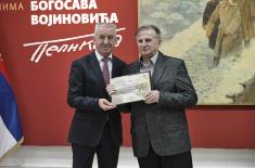 Uručene zahvalnice vojnim veteranima učesnicima vojne parade „Snaga jedinstva“