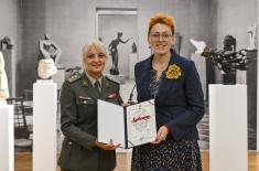 Exhibition honouring 70th anniversary of Central Military Club’s Gallery opens