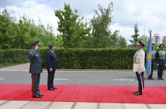 Minister Gašić meets with Minister Zhaksylykov in Astana