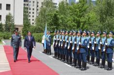 Minister Gašić meets with Minister Zhaksylykov in Astana