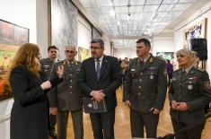 Exhibition honouring 70th anniversary of Central Military Club’s Gallery opens