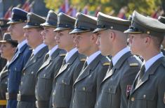 Commissioning ceremony for new officers of Serbian Armed Forces