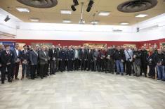 Uručene zahvalnice vojnim veteranima učesnicima vojne parade „Snaga jedinstva“