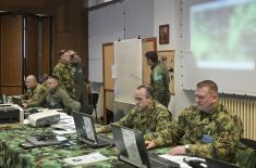 Vežba 250. raketne brigade „Srpski štit 2025“